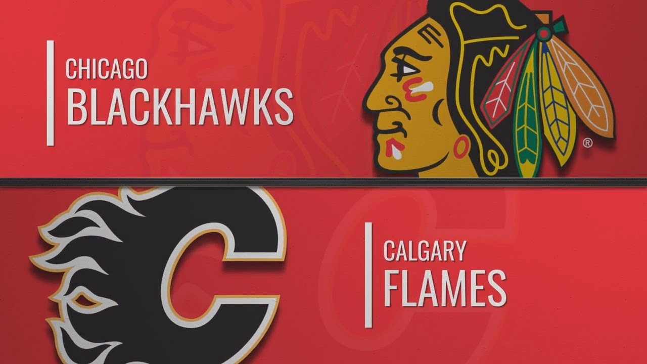 Flames blackhawks