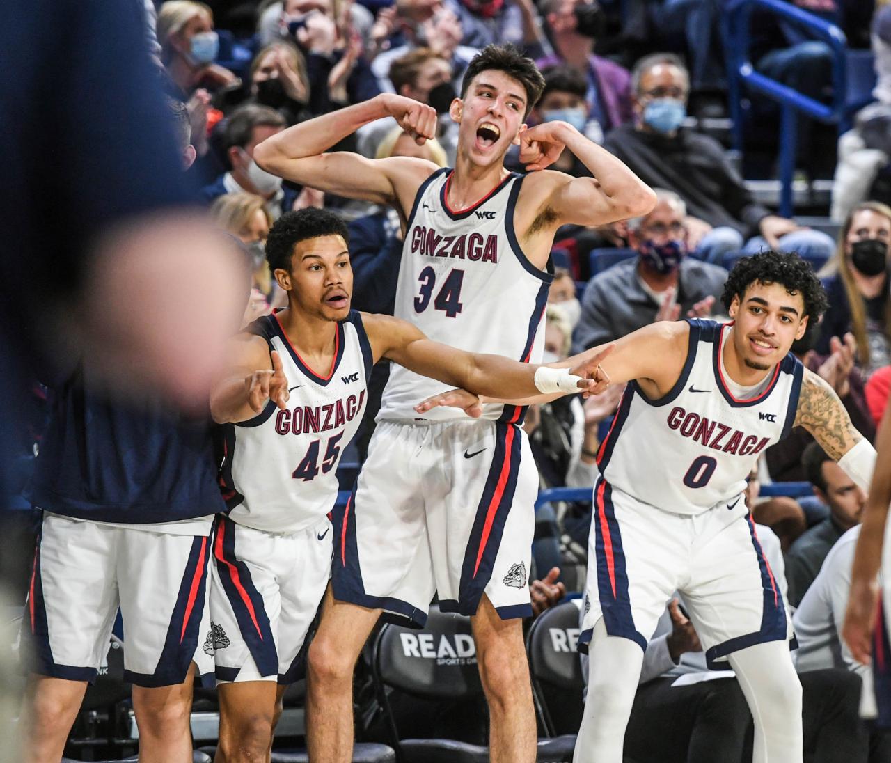 Gonzaga basketball plane